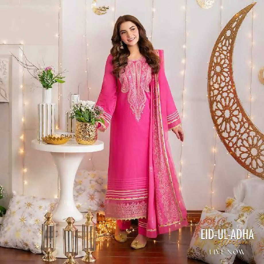 *_❄️WINTER COLLECTION ❄️_* *ALHAMDULILAH* *NISHAT* 3pc Casual Winter Collection