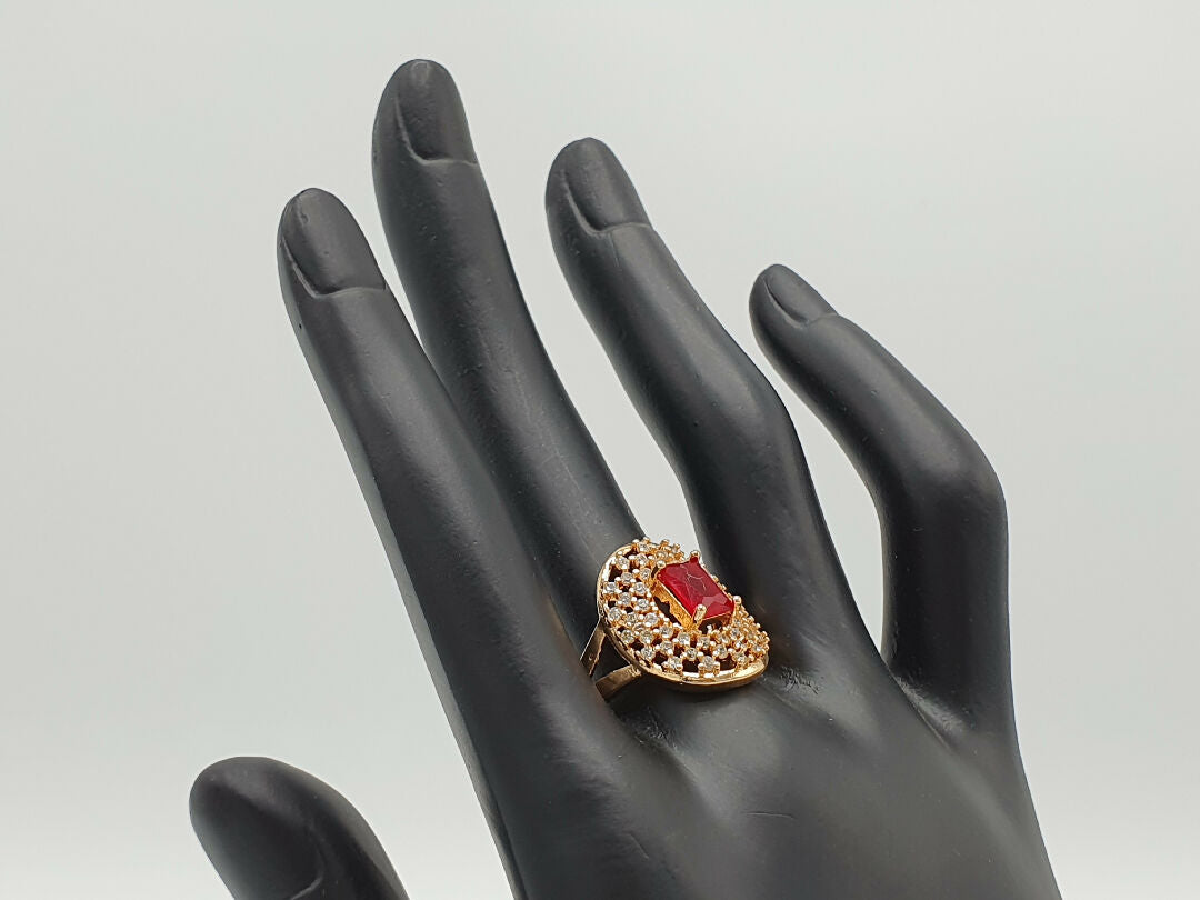 Statement Cocktail Ring – Designer Party Wear