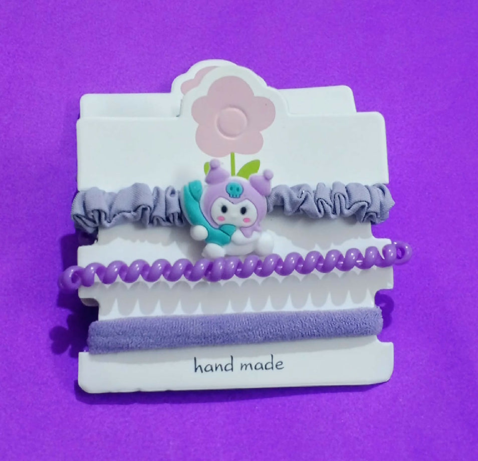 Hair ponnies set 3 in 1