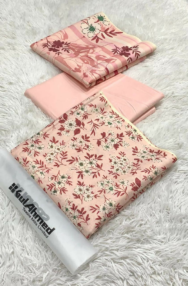 Gul Ahmed Dhanak Printed