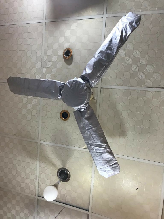 Waterproof and dustproof ceiling fan cover
