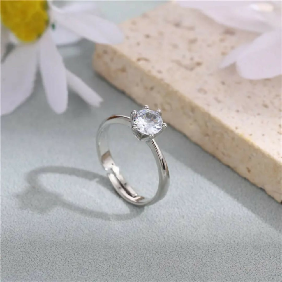 Zarkoon diamond cut ring