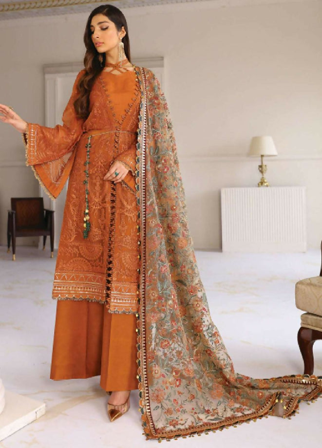 Embroidered party wear Dress For women's