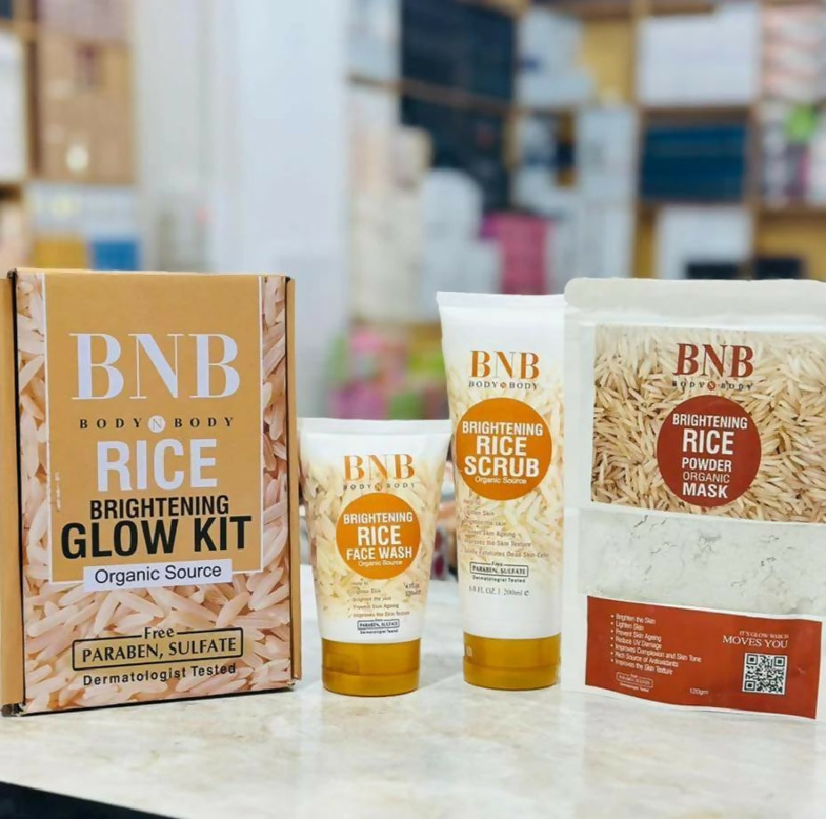 BNB Rice Brighting glow kit