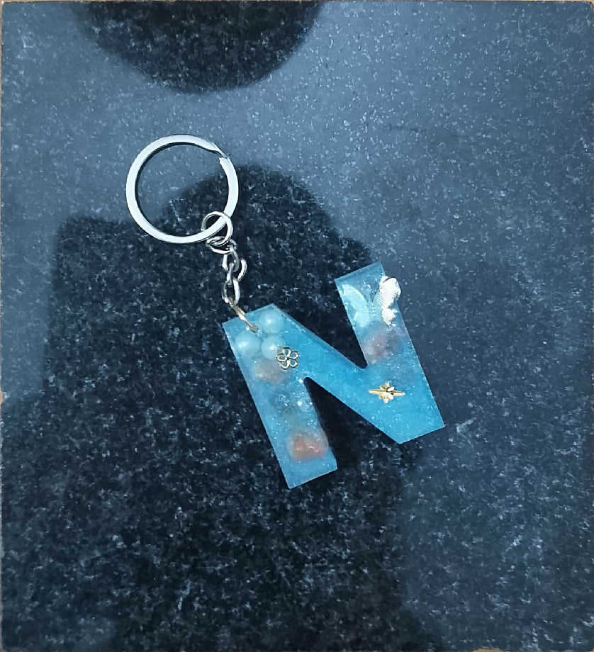 Resin keychain
