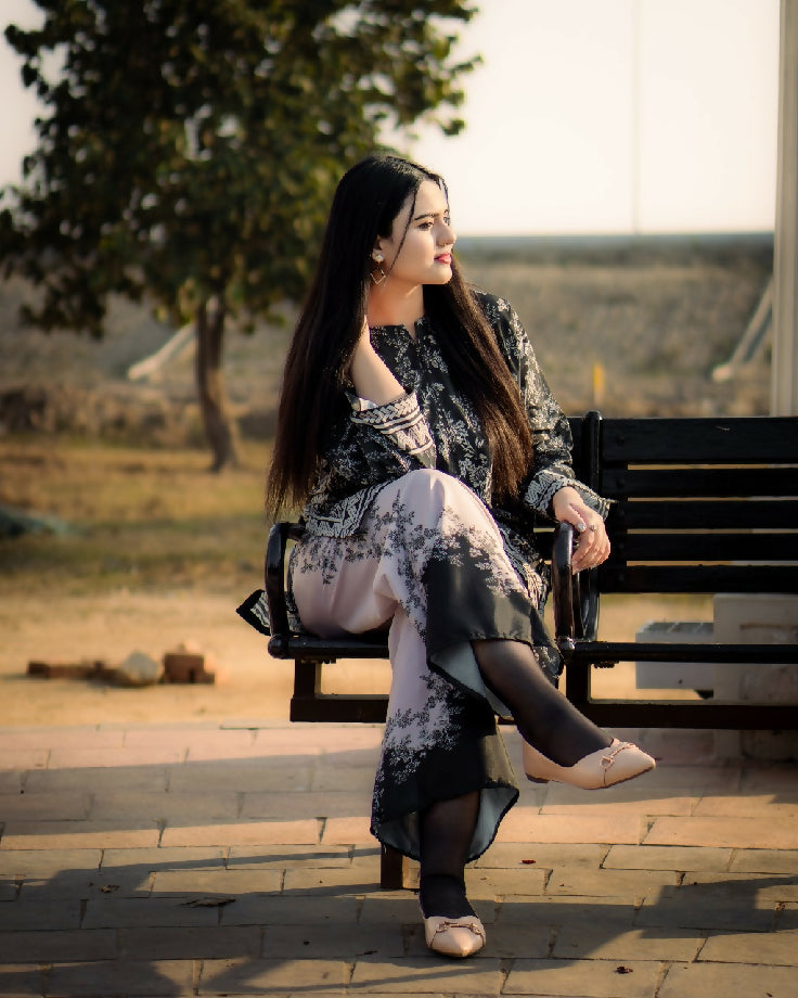 Cord set 2pc allovr print