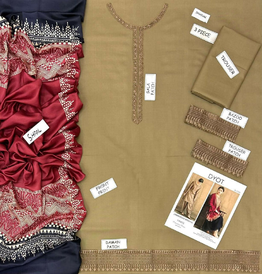 AISLING Dhanak Embroidery