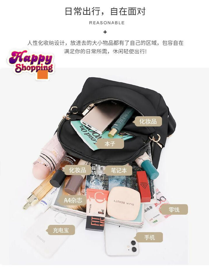High Quality Imported 2pcs Backpack & collage bag For Girls