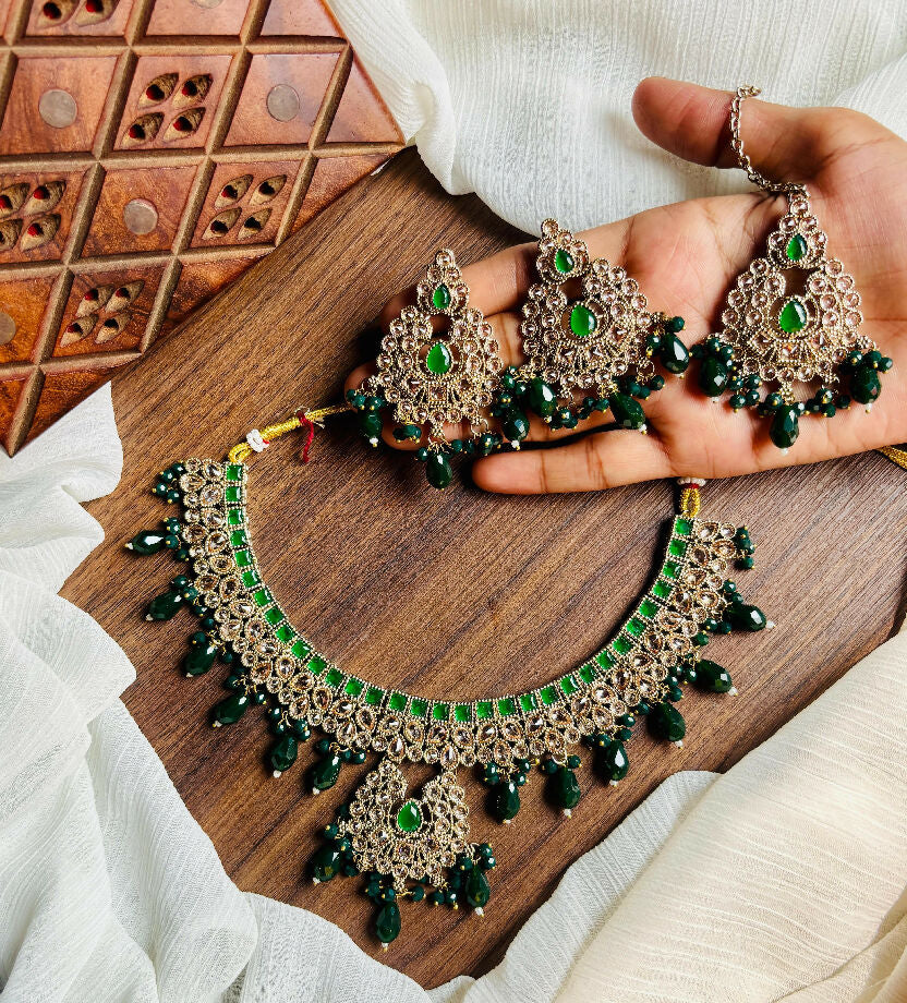 Luxury Zircon party set