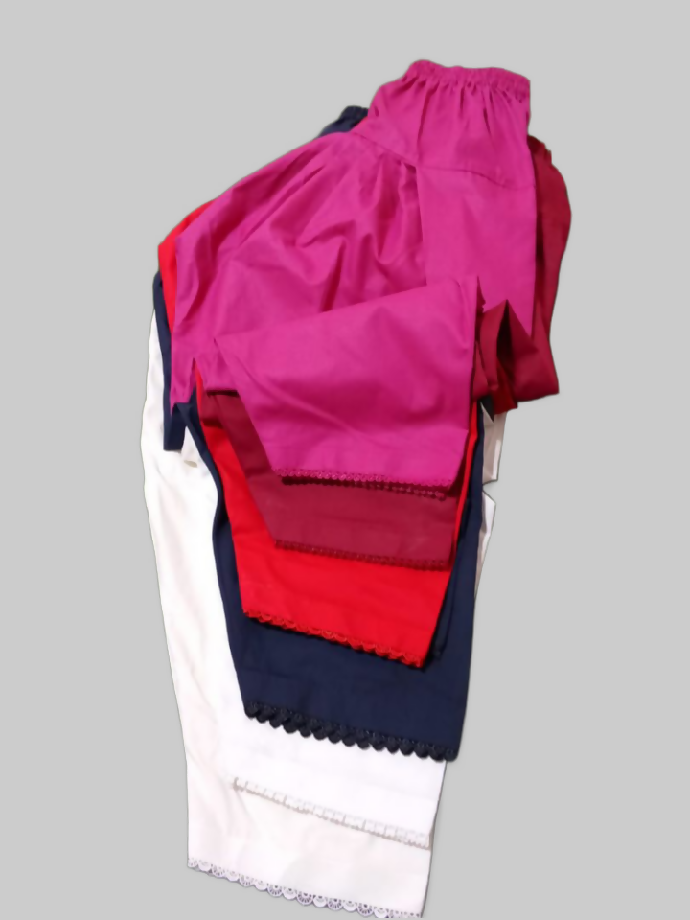 Women Stitch plain adult shalwar