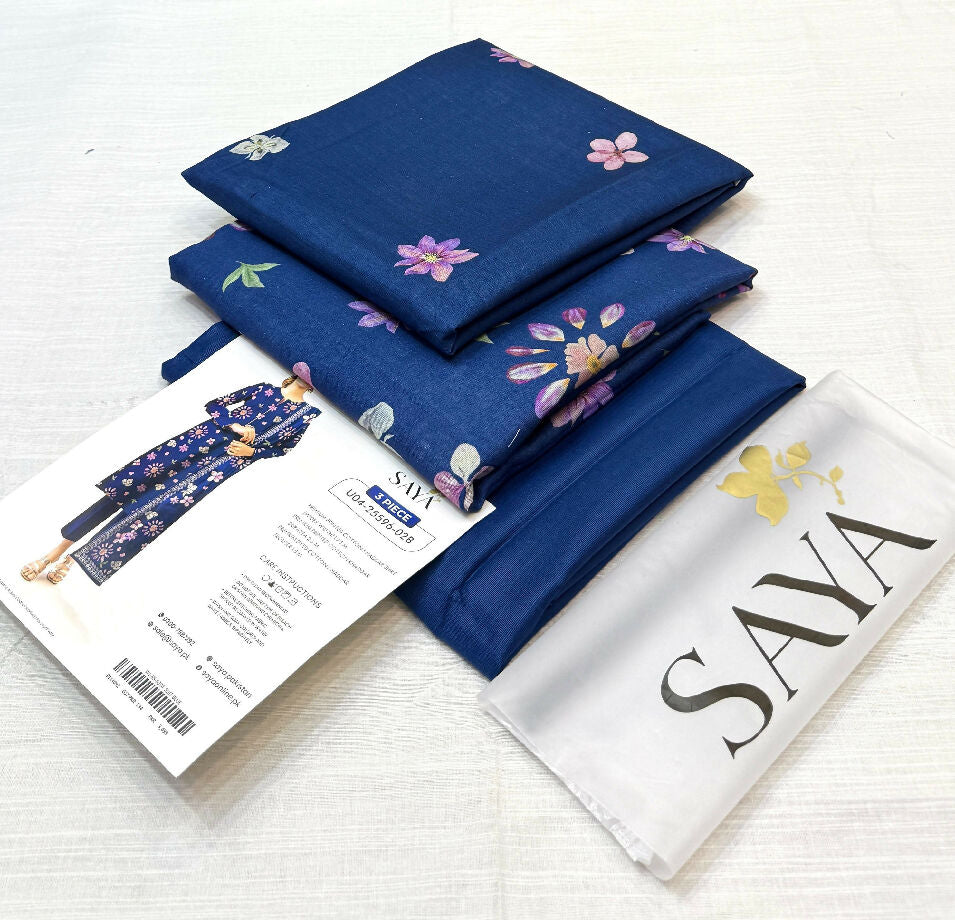 SAYA original brand fabric soft khadar available defrint design