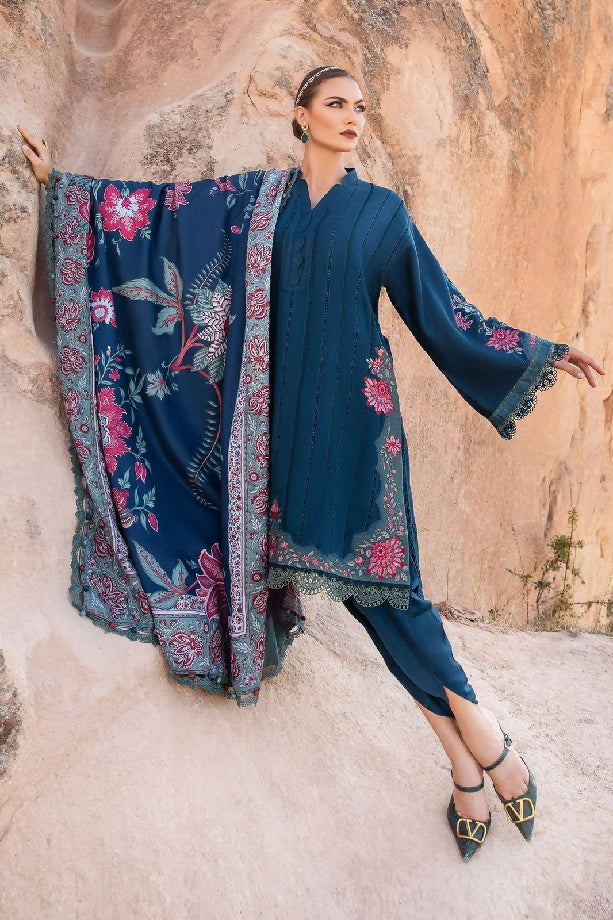 Full Embroidered Dhanak Winter collection For women