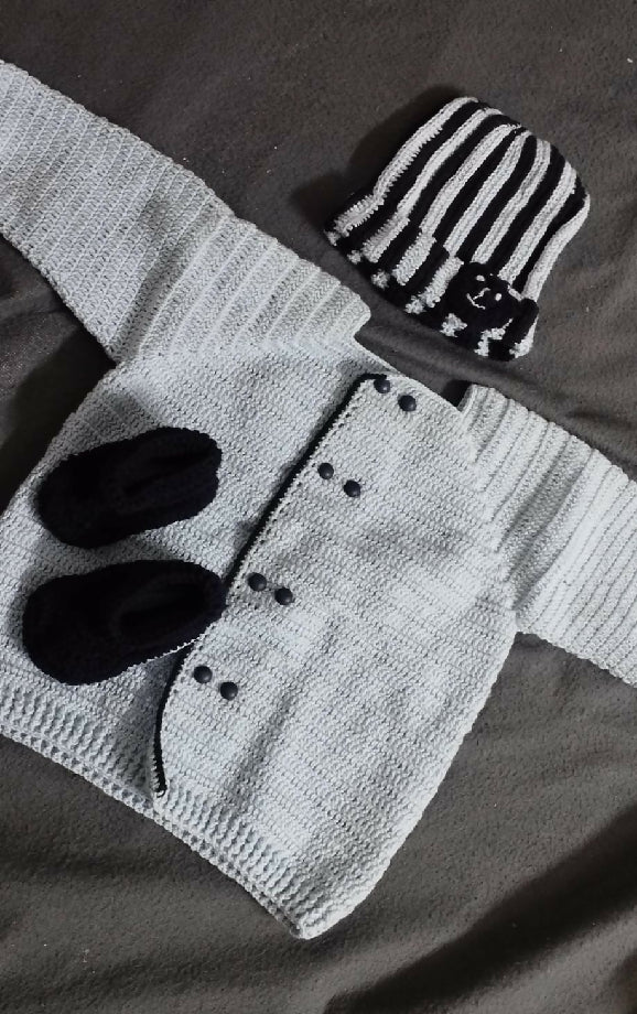 Baby Boy Crochet Set