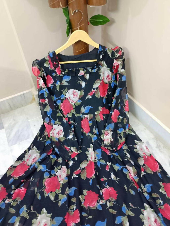 Elegant Chiffon Maxi