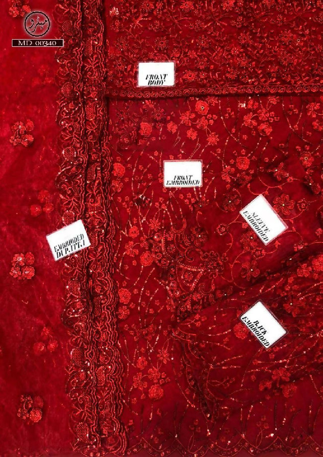 AMDULILLAH Code MD=340 Mariam & Maria A+ luxury wedding ? collection’s