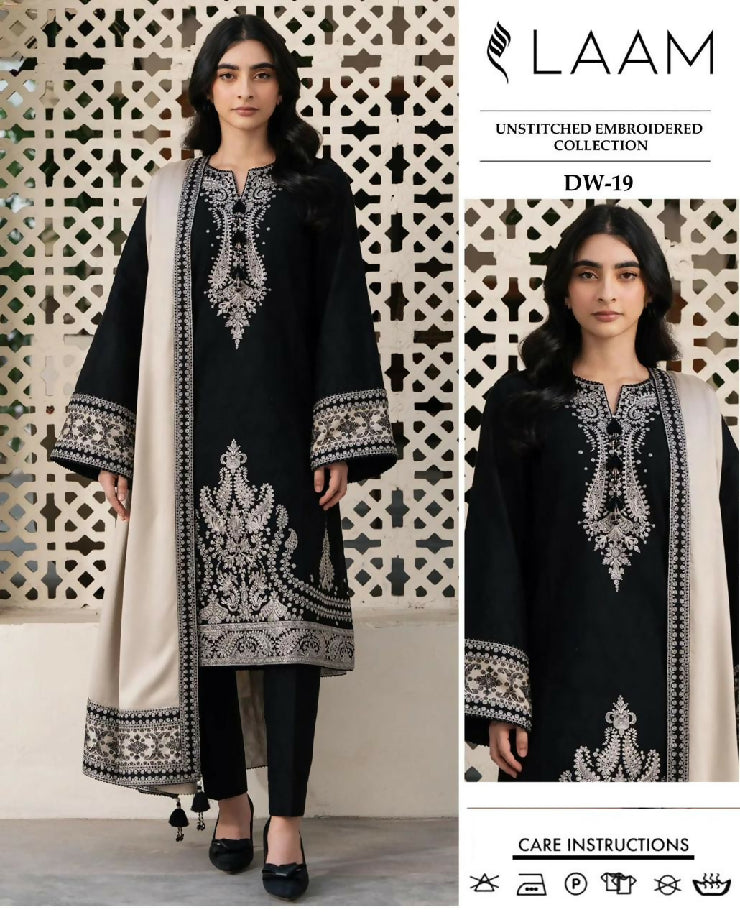 Dhank 3 piece heavy embroidered suit