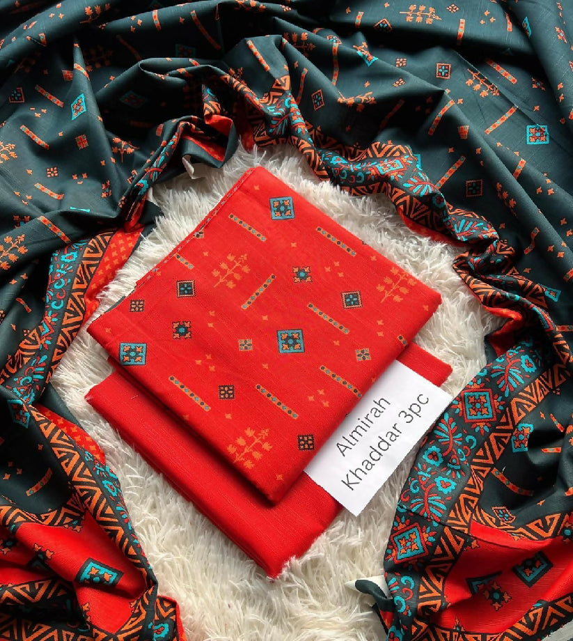 *Khaddar 3pc* suit