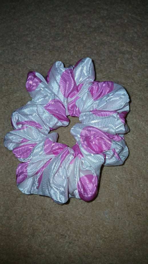 printed scrunchie