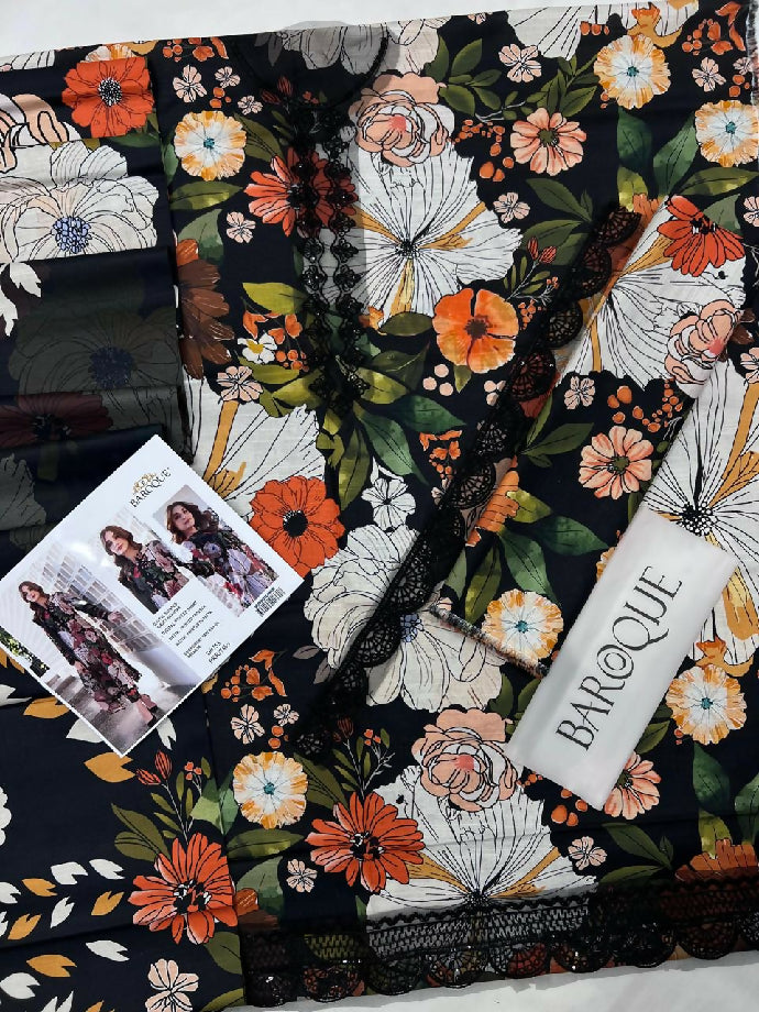 LUXURY DIGITAL PRINT SLUB KHADDAR AIRJET PATCHES VOLUME