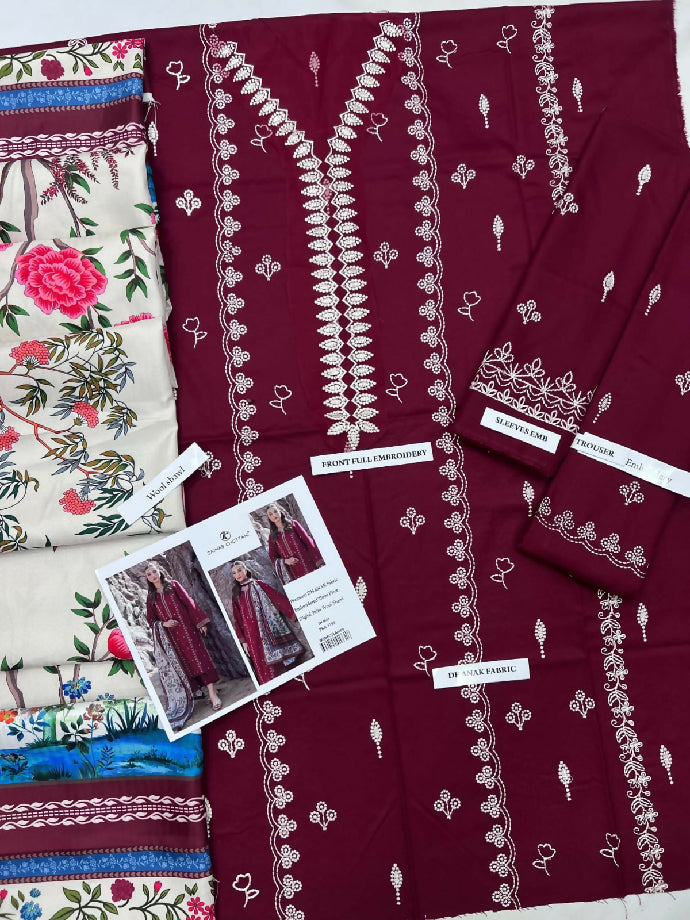 Elegant heavy Embroidered winter collection