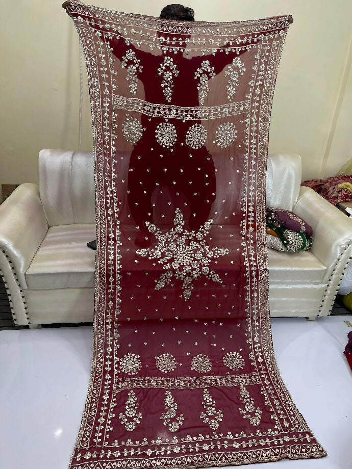 Heavy gotta kamdani Dupatta