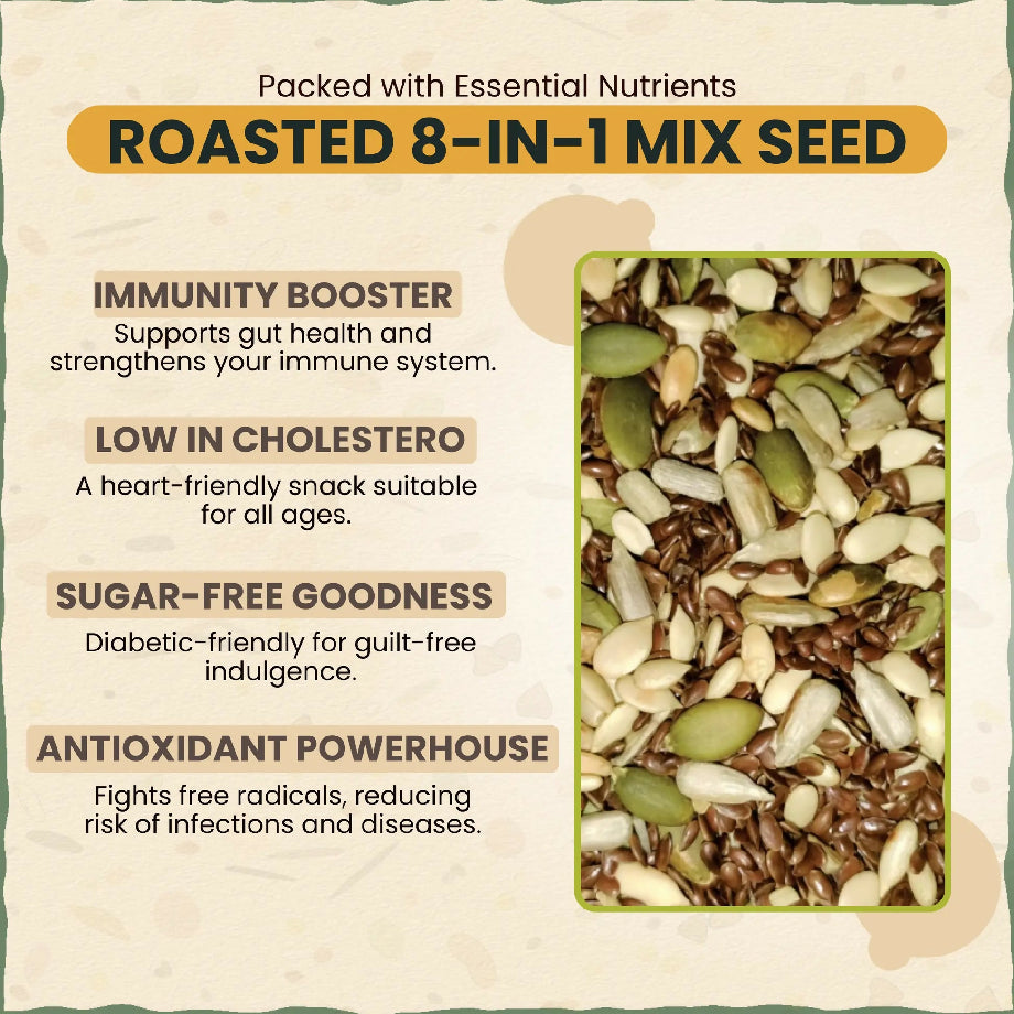 Roasted mix seeds
