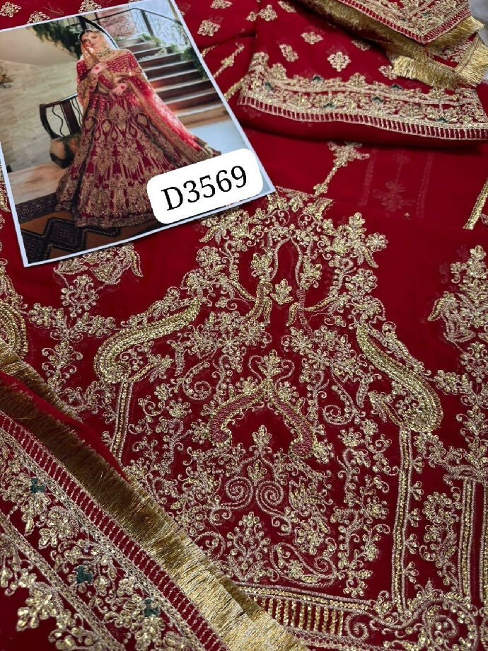 Bridal Fancy embroidered Lehenga