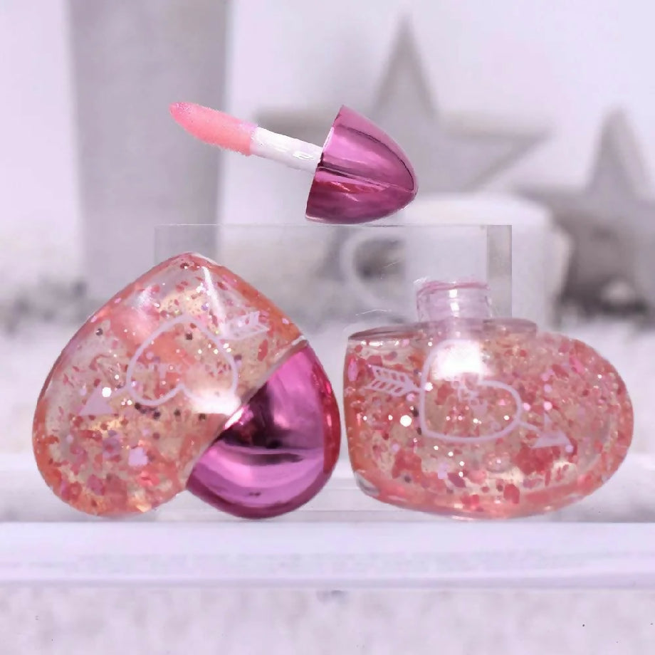 heart lip gloss