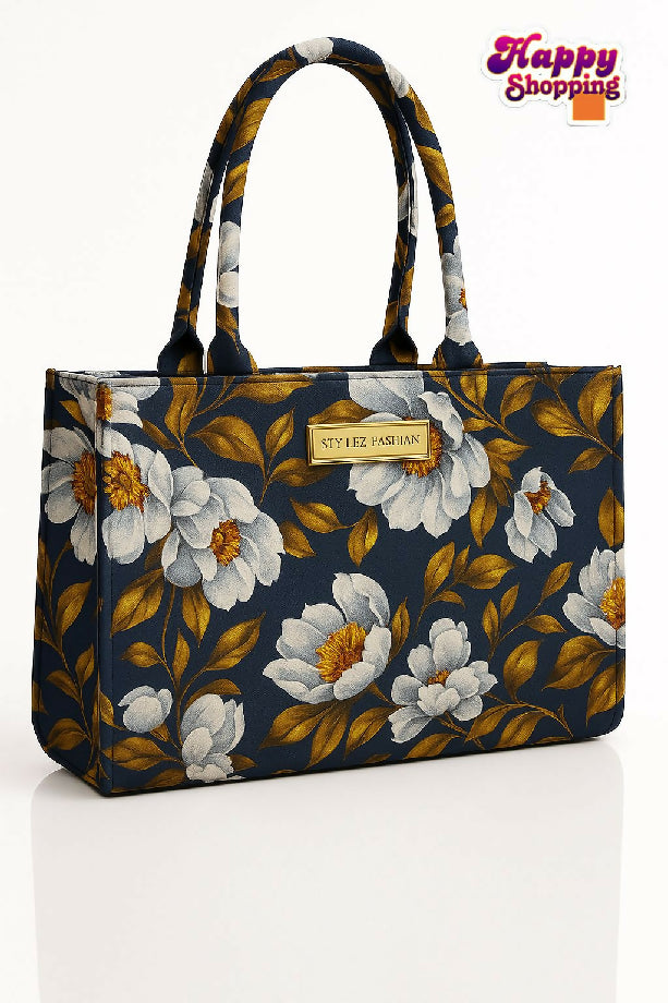 Canvas Printed Shoulder Bags