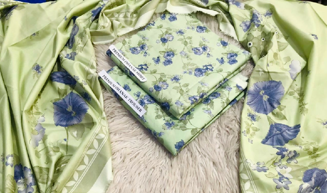 Marina dhank printed suit 3piece