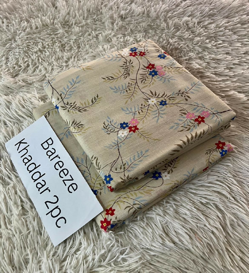 Printed Khaddar 2 piece