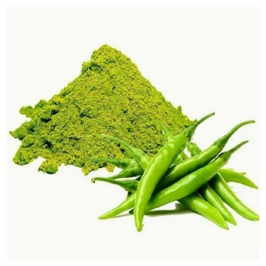 Green chili powder
