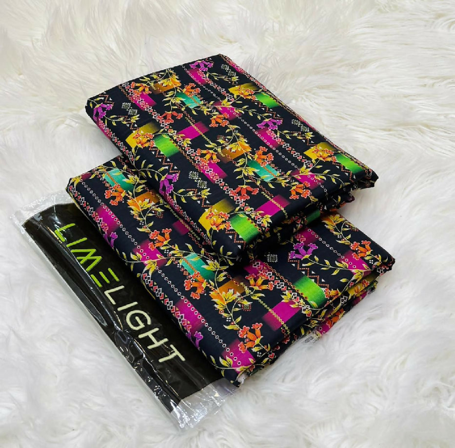 Unstitched Printed Khaddar Two Piece