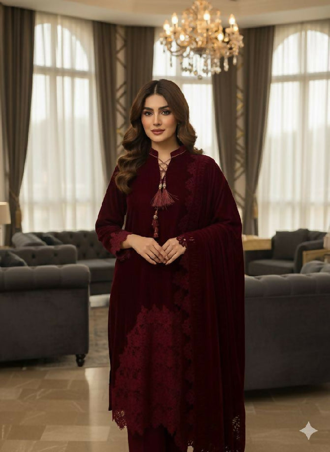Micro Velvet Pure Qureshia Work Suit