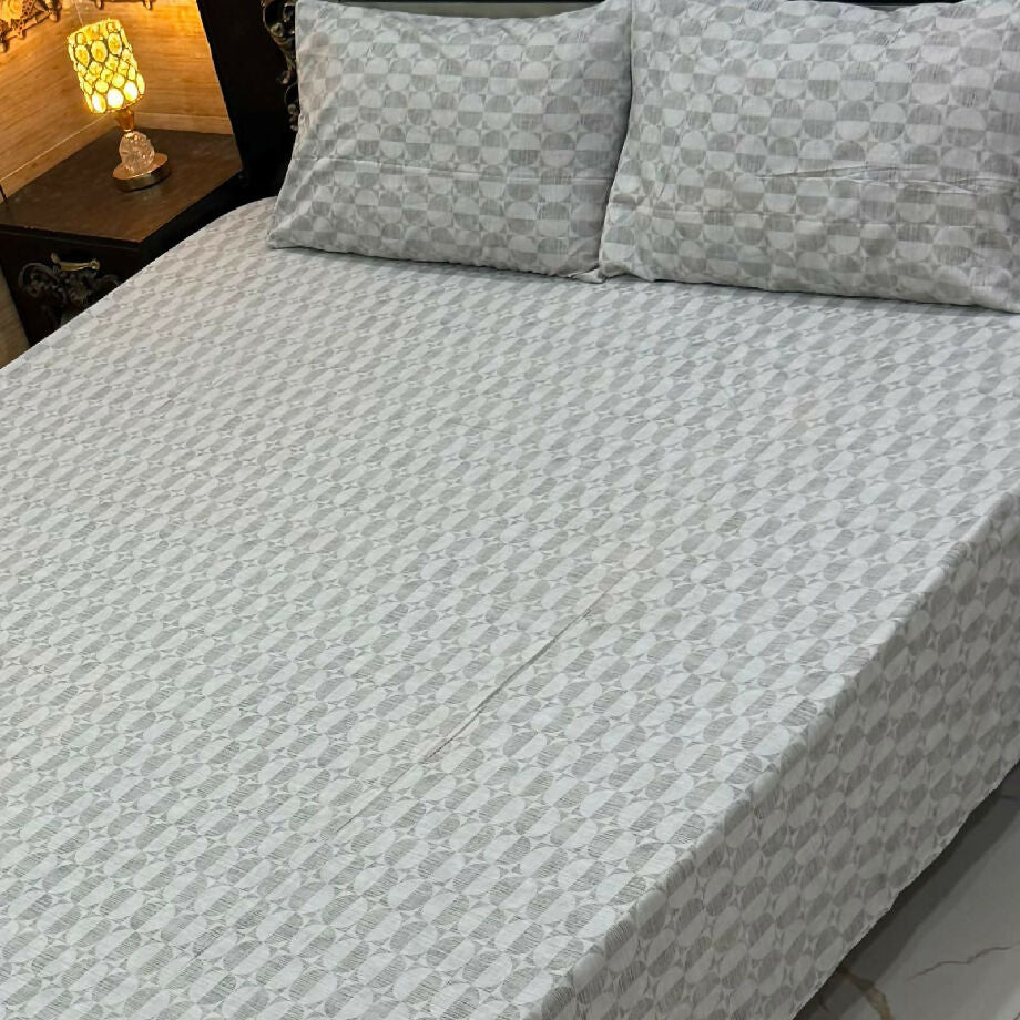 Double Bed King Size Cotton Bedsheet