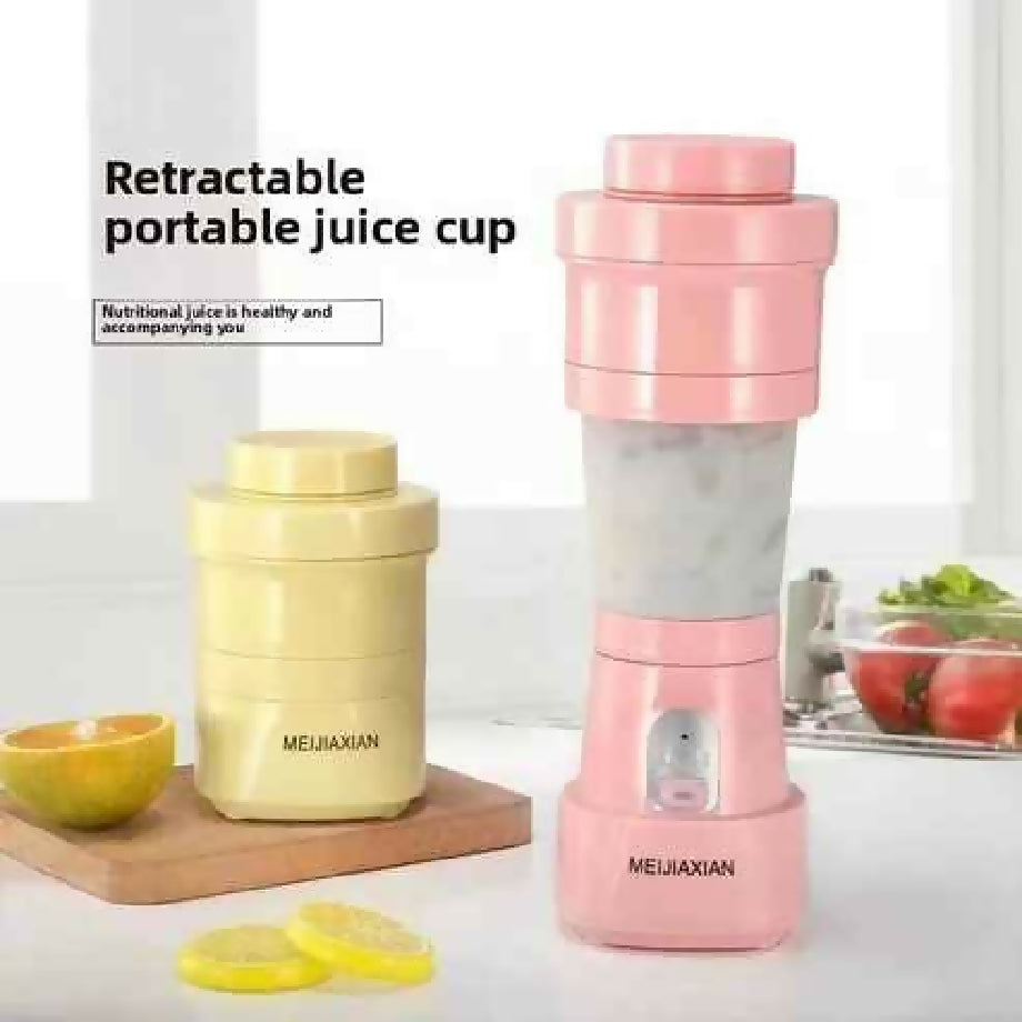 Portable Mini Retractable Silicone Juicer Cup