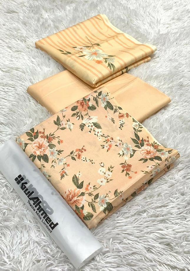 Gul Ahmed Dhanak Printed