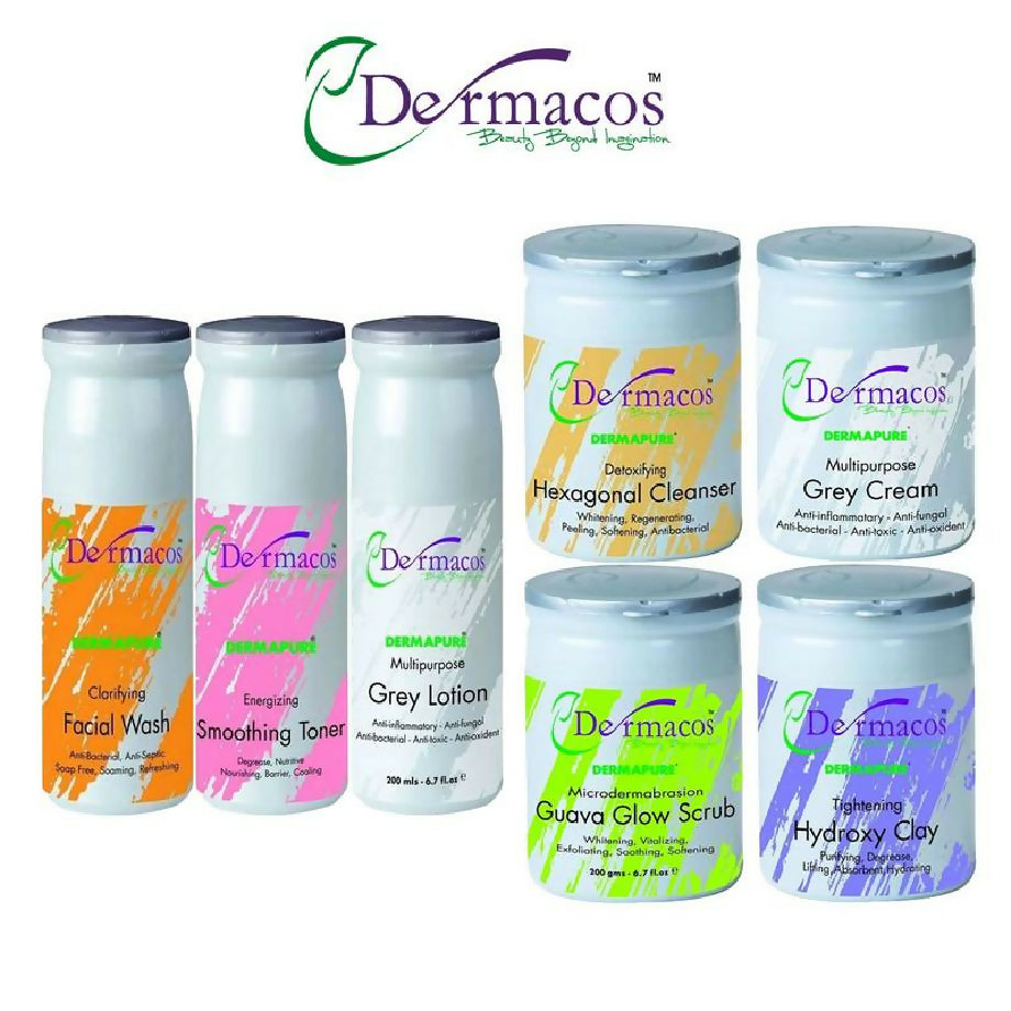 Dermacos Skincare Range (Pack Of 7) Facial kit