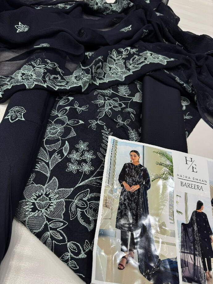 Winter collection 2025 3pcs embroidered