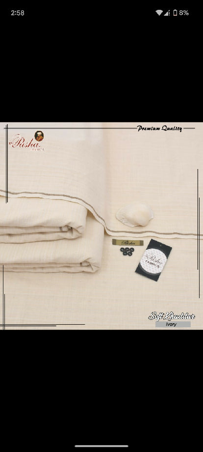 BRAND:*PASHA* men's luxury khaddar *