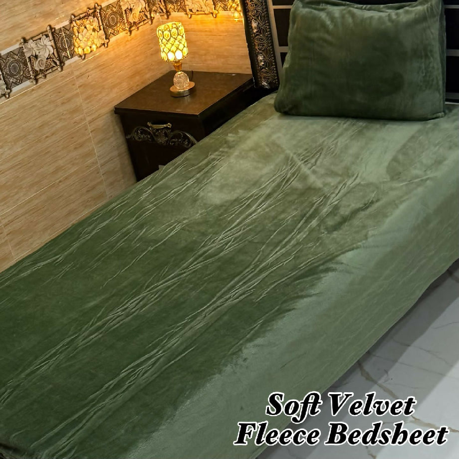 Velvet single bedcover
