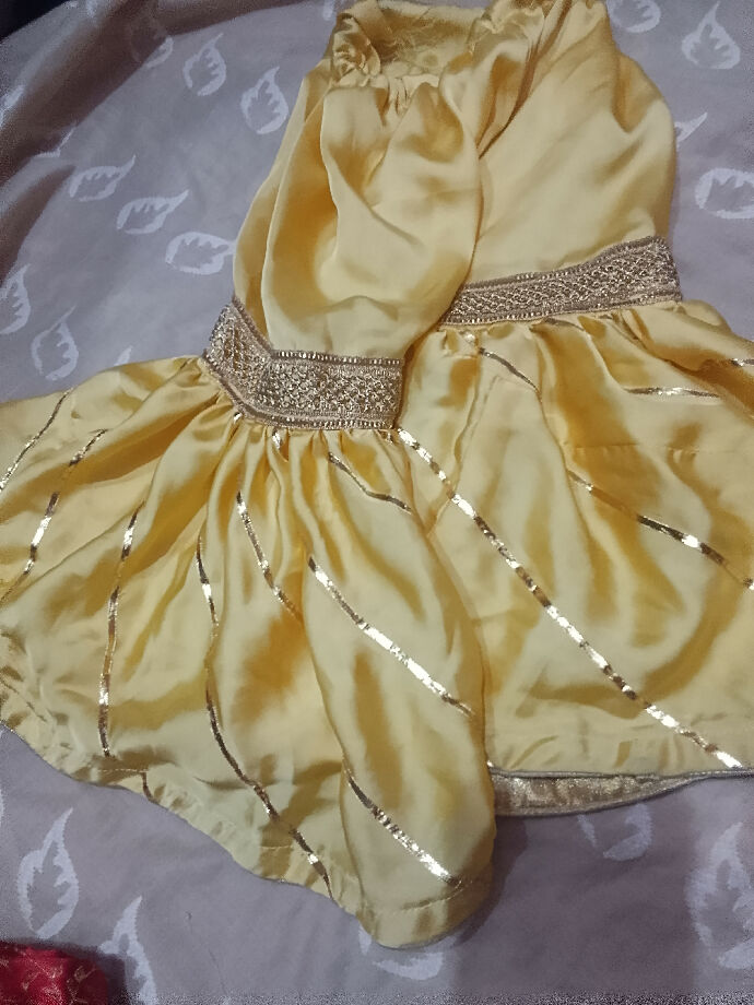 Silk kurta with silk ghrara