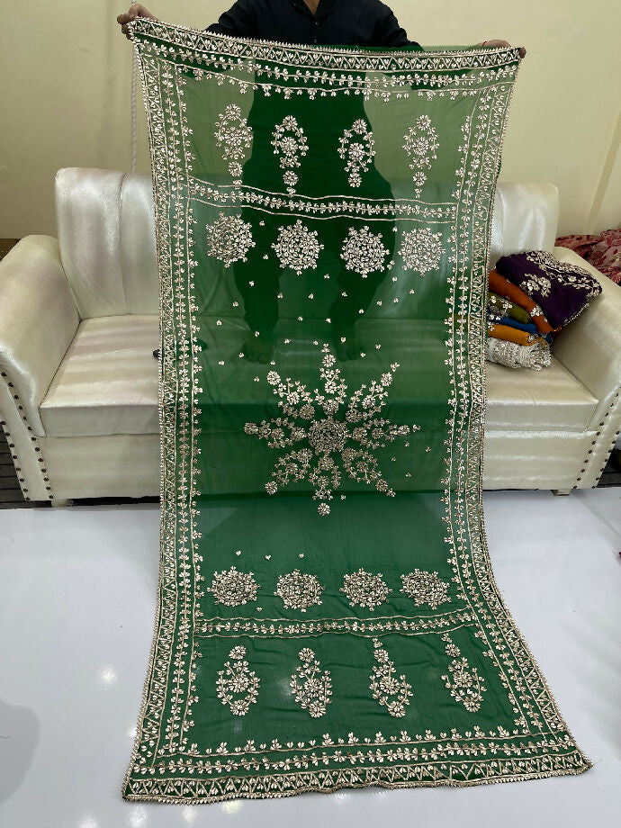 Heavy gotta kamdani Dupatta