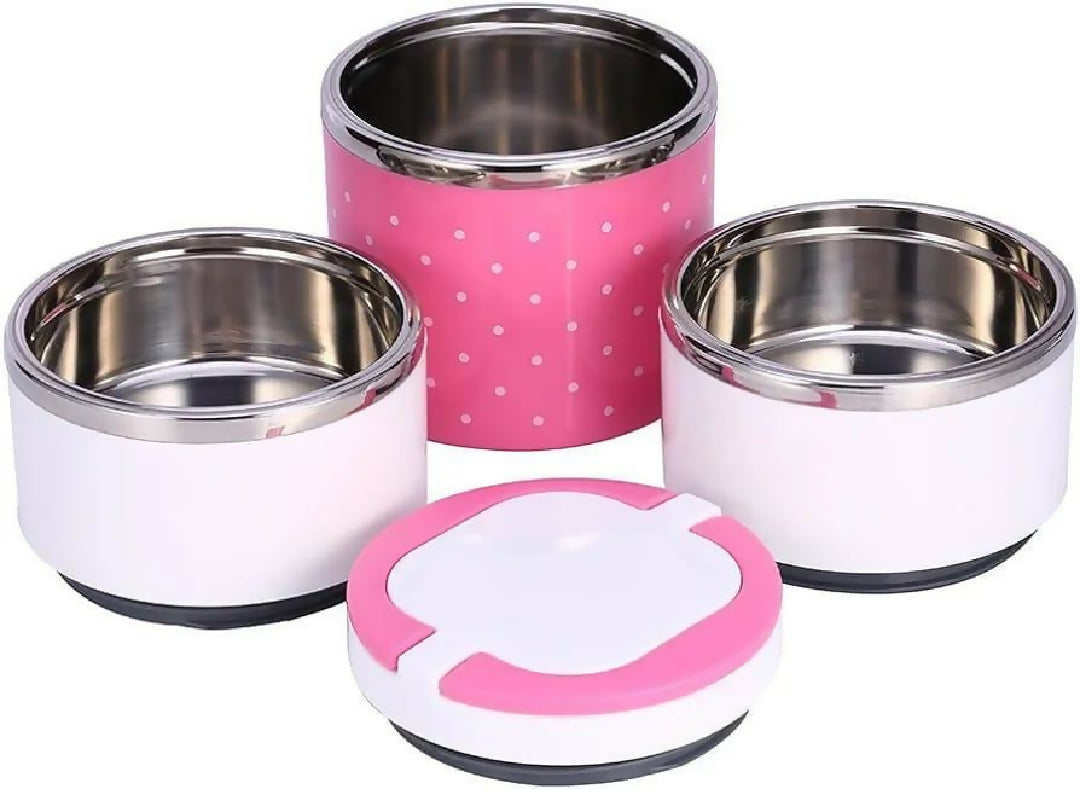 1 Pc 2 Layered Lunch Box