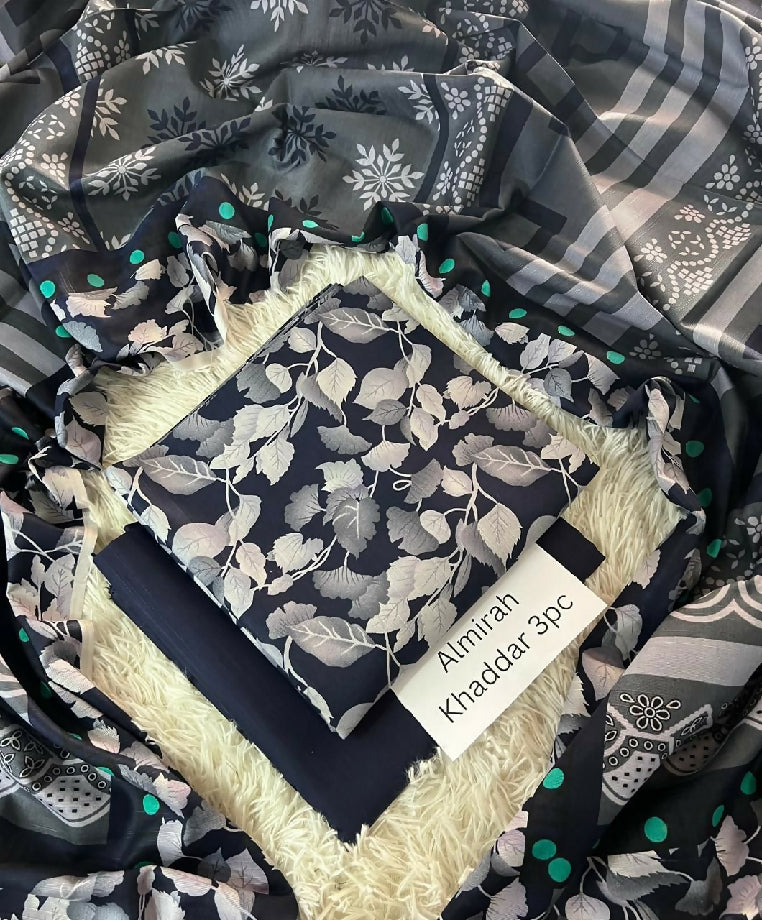 *ALMIRAH 💯 Original *Khaddar 3pc*