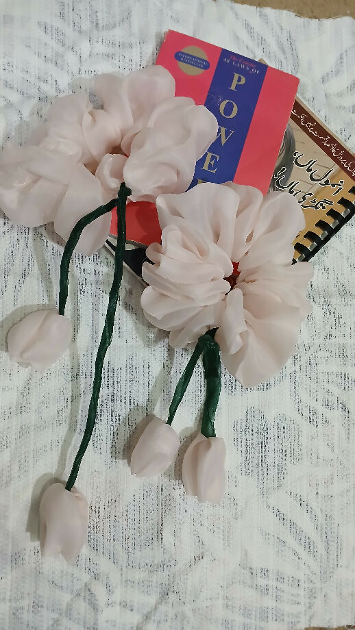 Stylish and trendy Organza scrunchies, korean style hair scrunchies