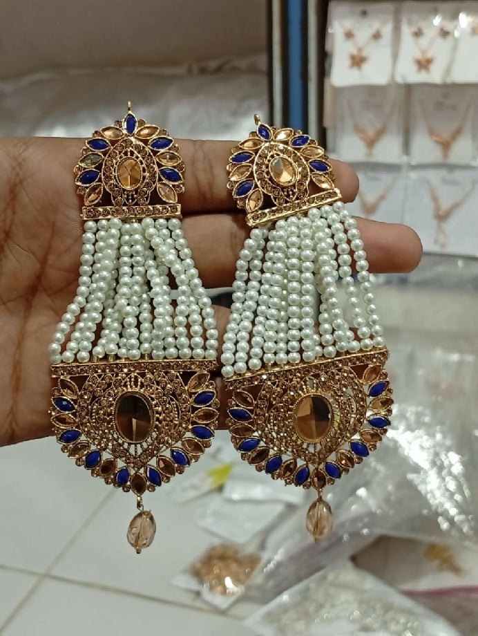 Fancy long ear rings