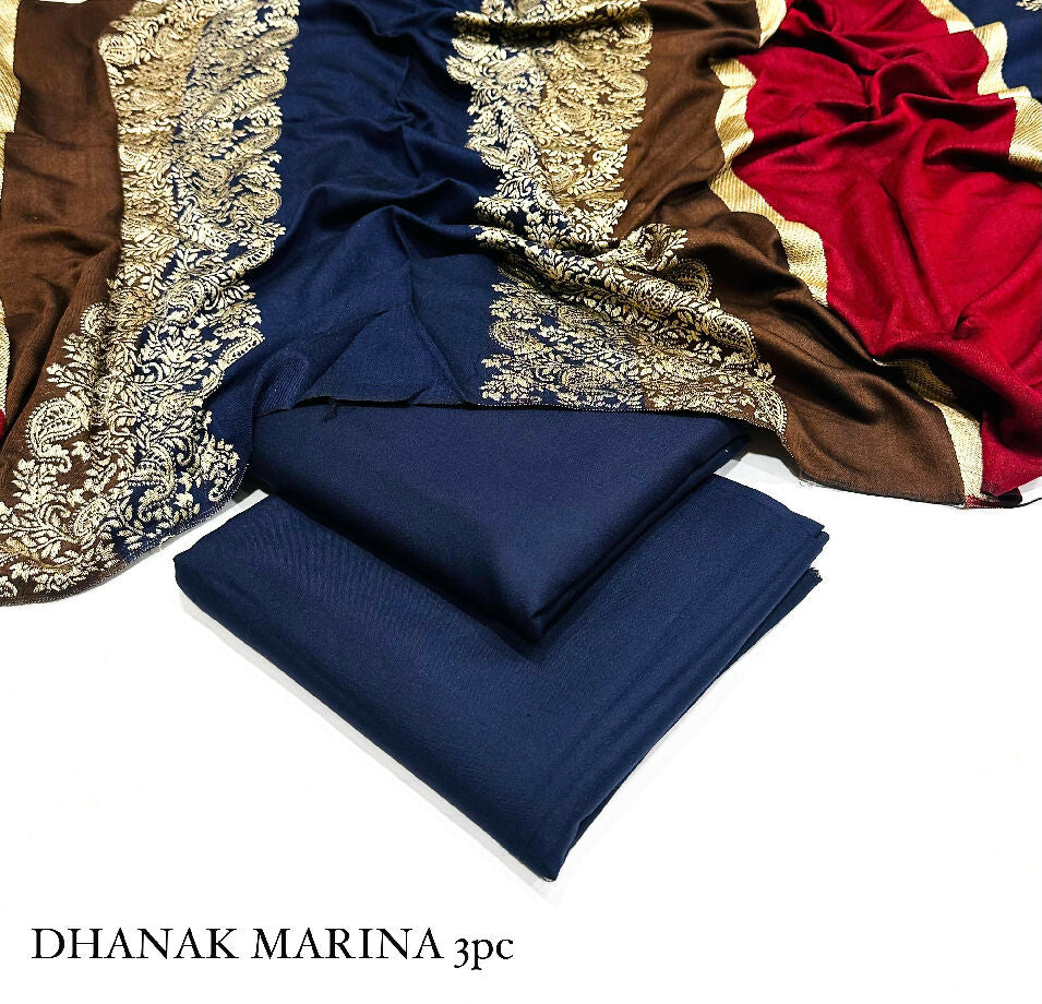 Danak marina Three piece collection Plane shirt trosuer Jecard shall fancy Beautiful stuff ad fabric good