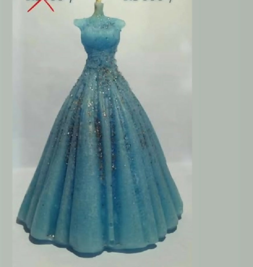 Handmade barbi candle