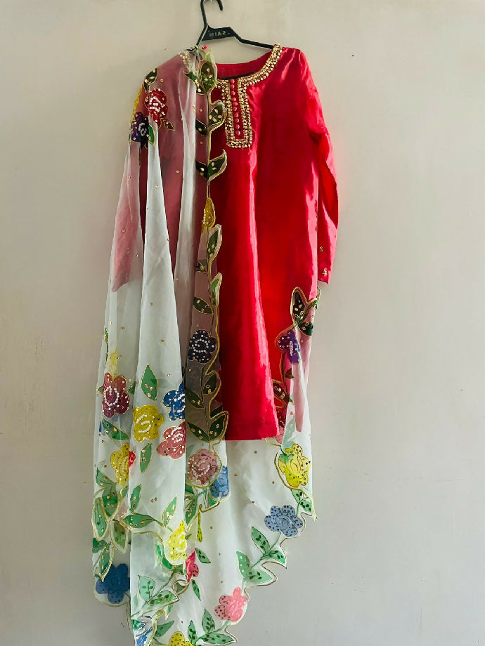 Hand painted duppata